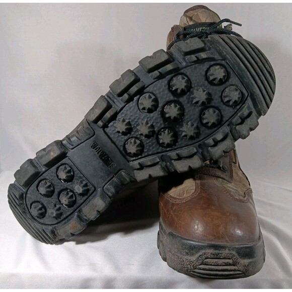 Wolverine Buck Tracker W08087 Men's Sz 12 Waterproof Camo Boots 8" Hunting Work - Picture 5 of 6